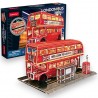 205386 CUBIC FUN PUZZLE 3D LONDYŃSKI AUTOBUS LED DANTE