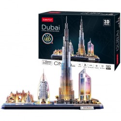 205232 CUBIC FUN PUZZLE 3D LED DUBAJ - L523H DANTE