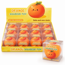 603173 GNIOTEK CRUNCHY SQUISHY DO ŚCISKANIA POMARAŃCZA