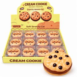 CIASTKO GNIOTEK CRUNCHY SQUISHY DO ŚCISKANIA COOKIE