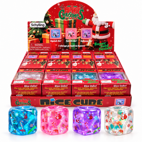 518081 KOSTKA ŚWIĄTECZNA NEE DOH GNIOTEK SQUISHY DO ŚCISKANIA