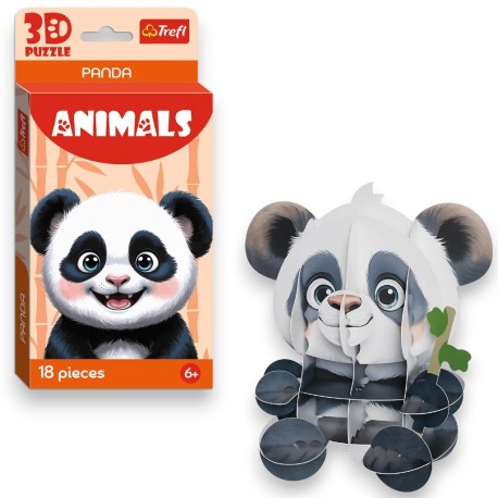 54348 PUZZLE 3D PANDA TREFL