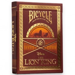 4098691 BICYCLE DISNEY KRÓL LEW KARTY DO GRY POKER CARTAMUNDI