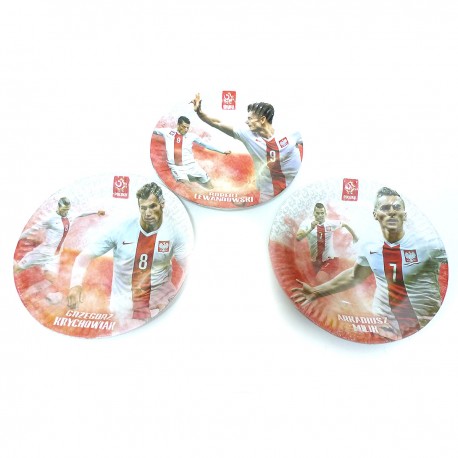 683131 TALERZYKI 6SZTUK PZPN