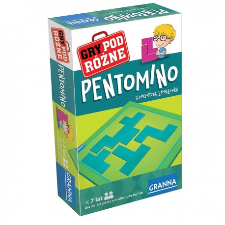 002157 GRANNA GRA PAMIĘCIOWA PODRÓŻNA PENTOMINO