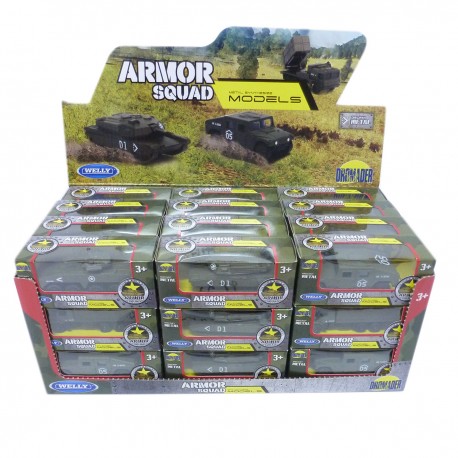 004616 WELLY SAMOCHÓD WOJSKOWY 1:60