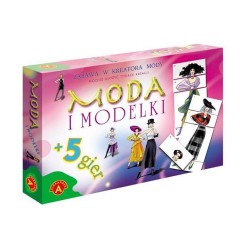 0849 ALEXANDER MODA I MODELKI + 5 GIER KREATOR MODY