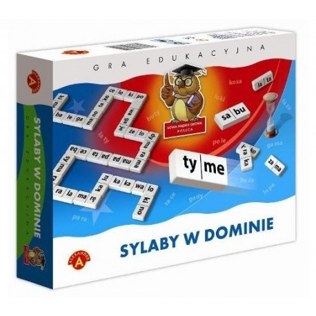 04106 ALEXANDER GRA EDUKACYJNA SYLABY W DOMINIE