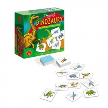 005332 ALEXANDER GRA EDUKACYJNA PAMIĘĆ DINOZAURY