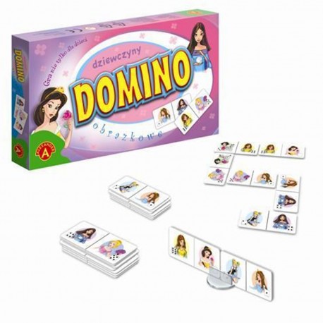 005639 ALEXANDER GRA DOMINO OBRAZKOWE DZIEWCZYNY