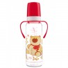 118451 CANPOL BUTELKA DEKOROWANA Z UCHWYTEM 250 ML