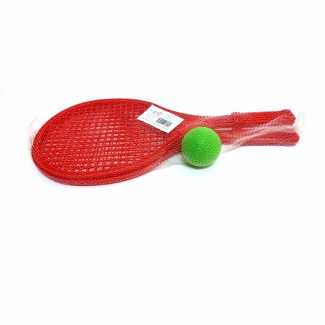 00184 RAKIETKI PLAŻOWE ZESTAW DO GRY 2 PALETKI + 1 PIŁECZKI