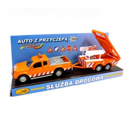 6245 PICK-UP SŁUŻBA DROGOWA Z PRZYCZEPĄ