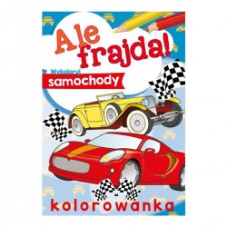 156641 KOLOROWANKA WYKOLORUJ SAMOCHODY ALE FRAJDA!