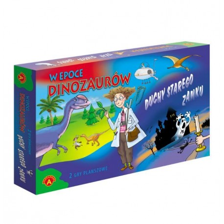 04298 ALEXANDER GRA 2w1 W EPOCE DINOZAURÓW I DUCHY STAREGO ZAMKU