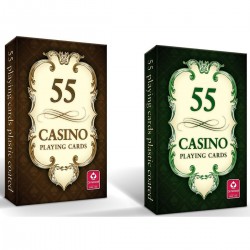 000408 KARTY DO GRY CASINO 55 KARTY 2 RODZAJE