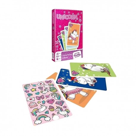 100689 KARTY DO GRY MEMO HAPPY UNICORN