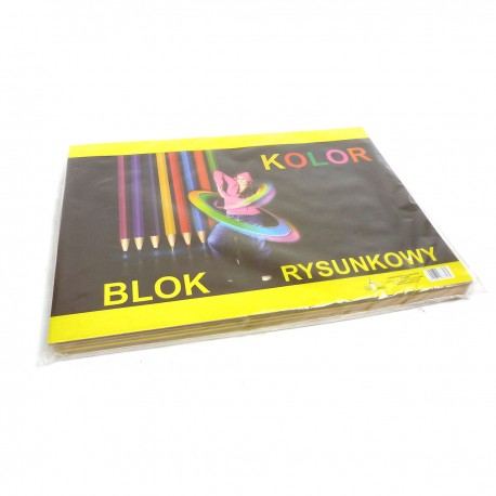 73172 BLOK RYSUNKOWY KOLOROWY A3x10