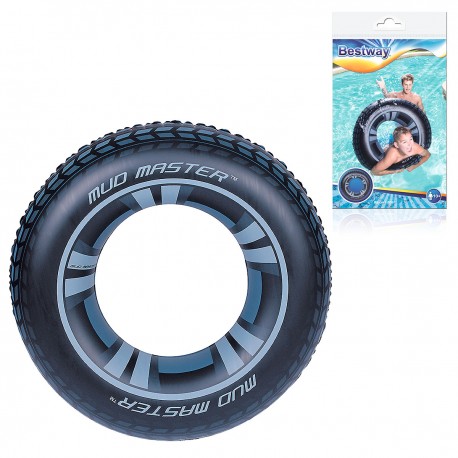 BESTWAY 36010 KÓŁKO KOŁO DO PŁYWANIA 91 CM PASKI