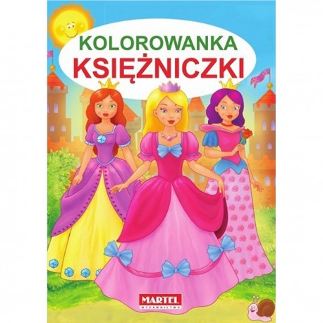 222619 MARTEL KOLOROWANKA KSIĘŻNICZKI