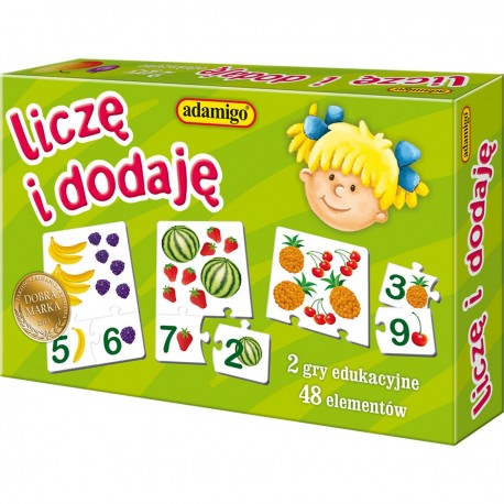 006748 ADAMIGO GRA EDUKACYJNA LICZĘ I DODAJĘ
