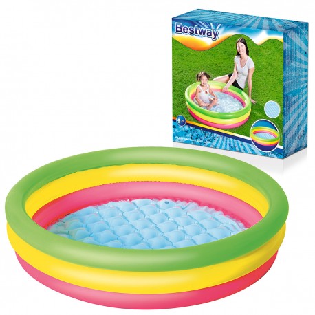 BESTWAY 51104 BASENIK BASEN BRODZIK MIĘKKIE DNO 102x25cm