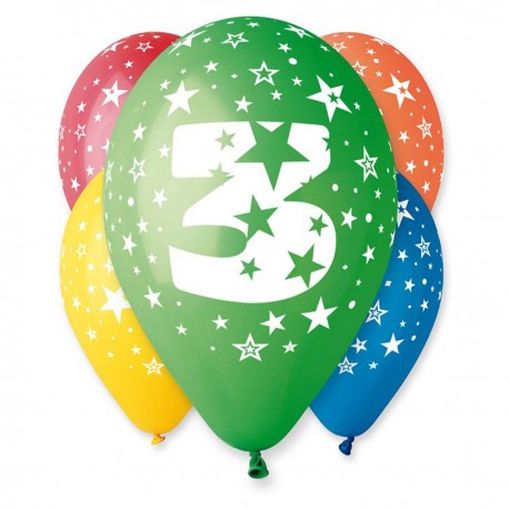 301489 GODAN BALONY PREMIUM 3 12" 5 SZTUK