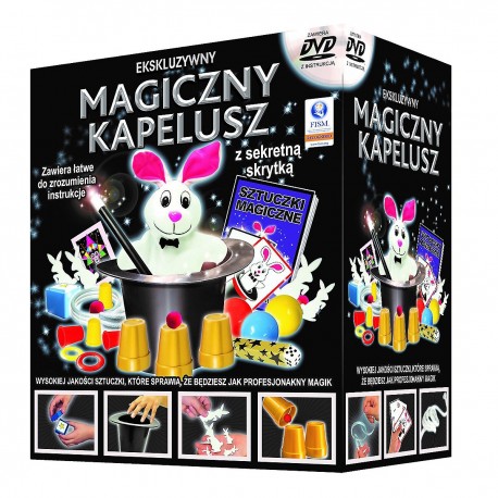 046045 CARTAMUNDI MAGICZNY KAPELUSZ 150 SZTUCZEK