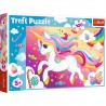16386 TREFL PUZZLE 100 EL. BARBIE PIĘKNY JEDNOROŻEC