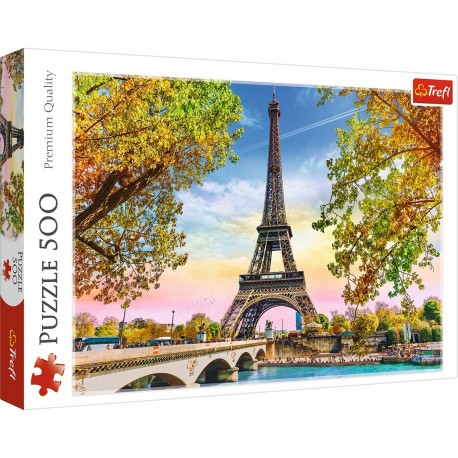 37330 TREFL PUZZLE 500 EL. ROMANTYCZNY PARYŻ