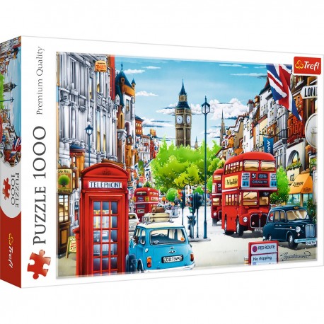 10557 TREFL PUZZLE 1000 EL. ULICE LONDYNU