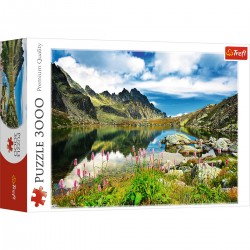 33031 TREFL PUZZLE 3000 EL. STAROLEŚNIAŃSKI STAW TATRY SŁOWACJA