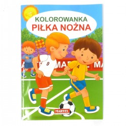 944351 MARTEL KOLOROWANKA PIŁKA NOŻNA