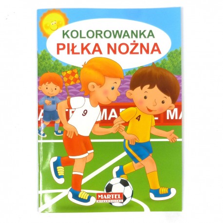 944351 MARTEL KOLOROWANKA PIŁKA NOŻNA