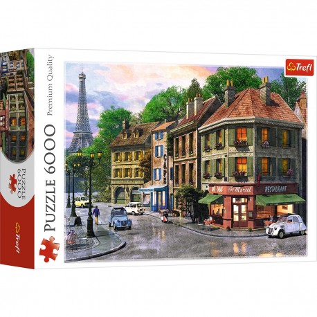 65001 TREFL PUZZLE 6000 EL. ULICZKA PARYŻA