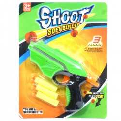 016090 PISTOLET NA STRZAŁKI PIANKOWE NA BLISTRZE
