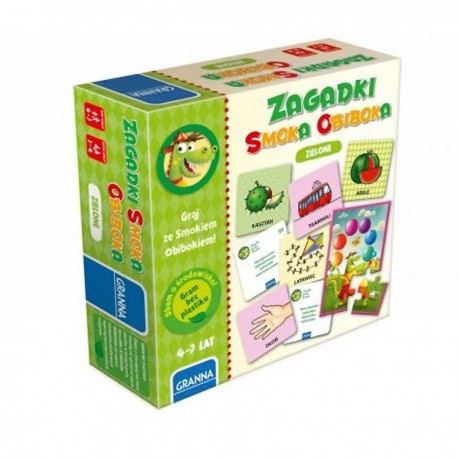 003574 GRANNA GRA ZAGADKI SMOKA OBIBOKA ZIELONE