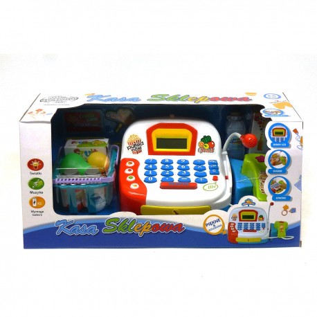 936930 KASA SKLEPOWA FISKALNA + AKCESORIA DŹWIĘK