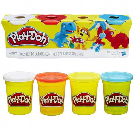 947033 PLAY-DOH ZESTAW CIASTOLIN 4 KOLORY