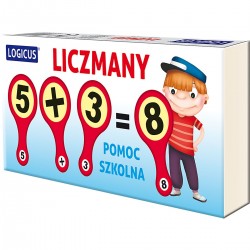 003341 ADAMIGO ZESTAW POMOCY SZKOLNYCH LICZMANY LOGICUS