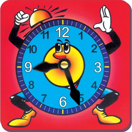 003112 ADAMIGO POMOC DYDAKTYCZNA ZEGAR TIK-TOK