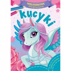 157563 KOLOROWANKA MALUSZKOWE MALOWANIE KUCYKI