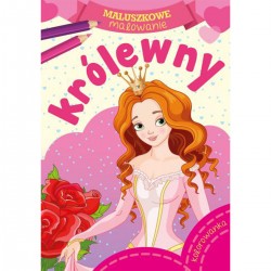 157556 KOLOROWANKA MALUSZKOWE MALOWANIE KRÓLEWNY