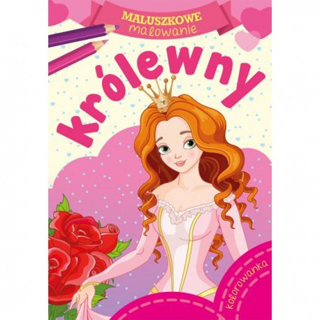 157556 KOLOROWANKA MALUSZKOWE MALOWANIE KRÓLEWNY