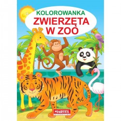 222008 MARTEL KOLOROWANKA ZWIERZĘTA W ZOO