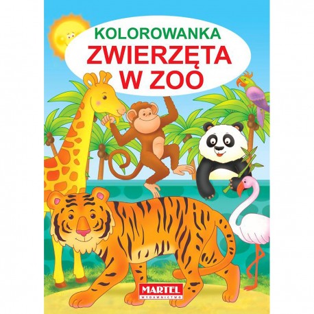 222008 MARTEL KOLOROWANKA ZWIERZĘTA W ZOO