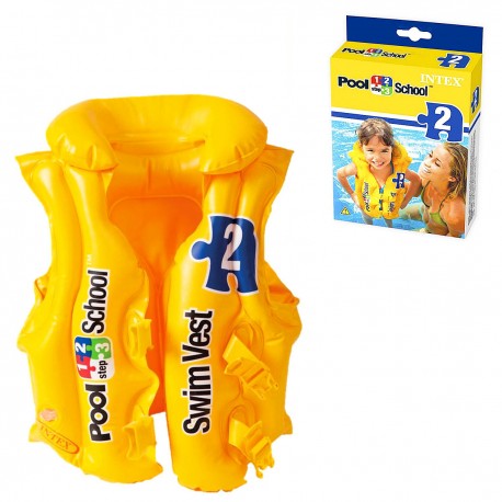 INTEX 456607 KAMIZELKA 50X47 CM ŻÓŁTA