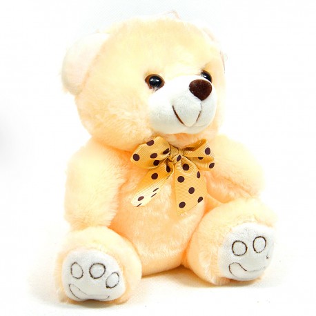 155269 SUN-DAY PLUSZAK MIŚ Z KOKARDKĄ 20 CM 2 WZORY