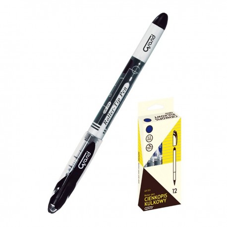 39657 DŁUGOPIS CIENKOPIS GRAND CZARNY KULKOWY