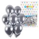 128901 GODAN BALONY SREBRNE 13" 50 SZTUK GODAN